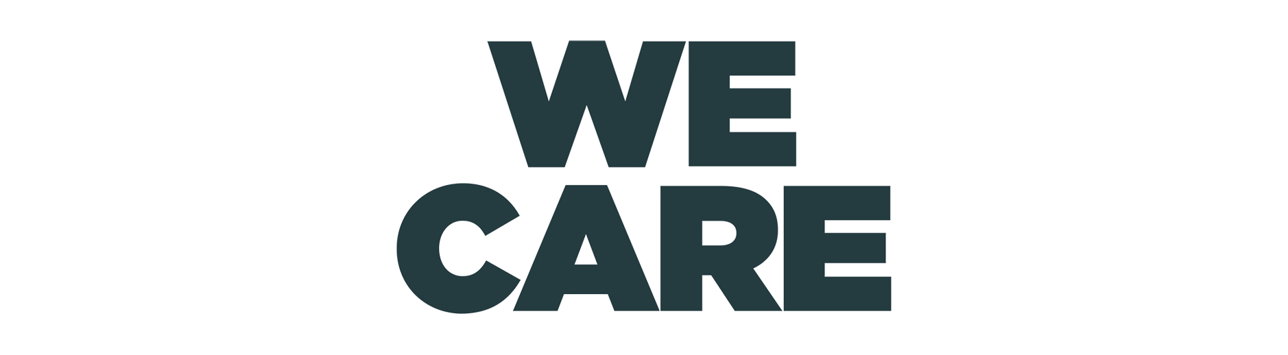 WE CARE